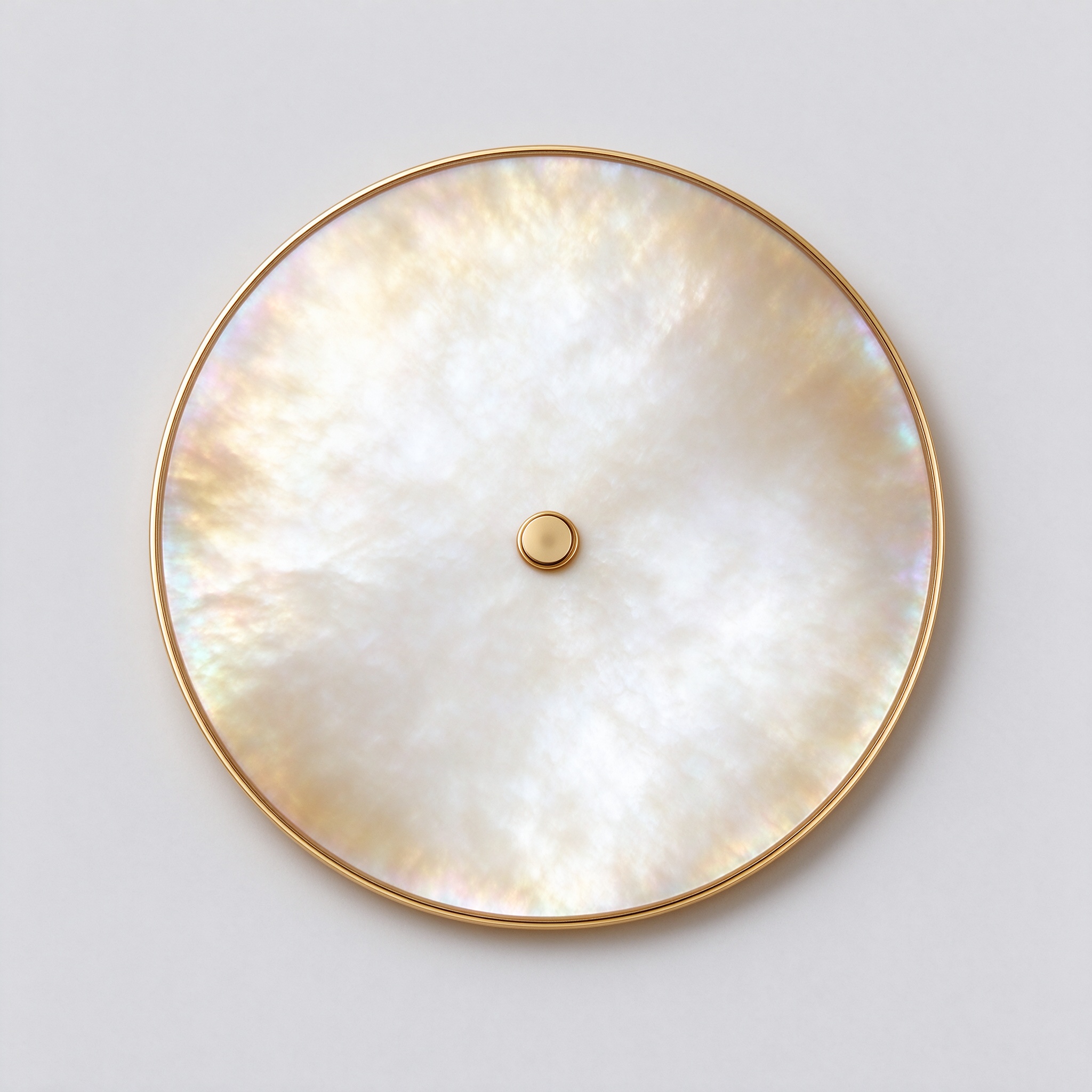 Golden South Sea mother of pearl watch dial