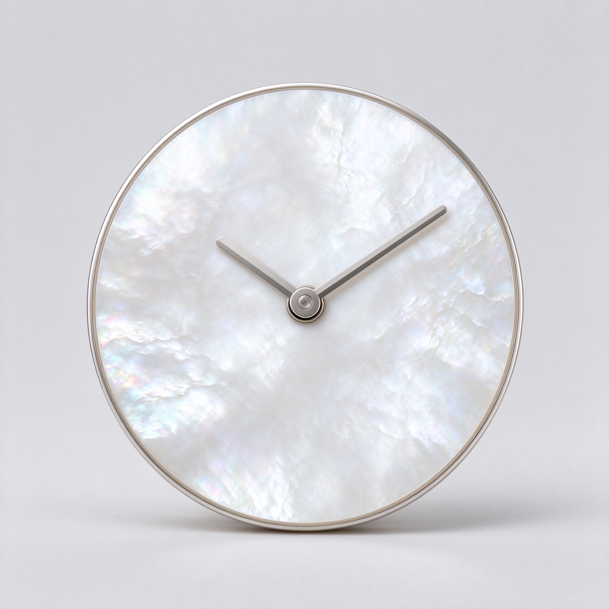 White mother of pearl watch dial - white-lipped shell